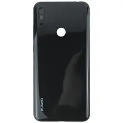 MR1_101519 Задня частина корпусу для huawei y6 (2019) чорний (з склом камери) PRC