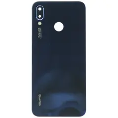 MR1_101570 Задня частина корпусу для huawei nova 3e, p20 lite синій (з склом камери) PRC