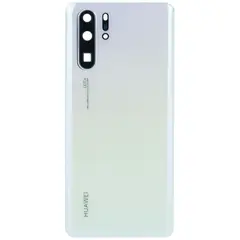 MR1_101576 Задня частина корпусу для huawei p30 pro білий (з склом камери) PRC