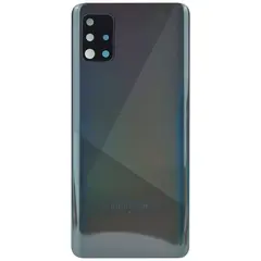 MR1_101589 Задня частина корпусу для samsung galaxy a51 sm-a515 чорний (з склом камери) PRC