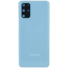 MR1_101644 Задня частина корпусу для samsung galaxy s20 plus sm-g985, g986 синій (з склом камери) PRC