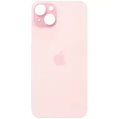 MR1_101946 Задня кришка iphone 15 plus рожевий (великий виріз під камеру) PRC