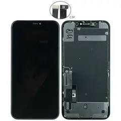 MR1_101960 Дисплей для iphone 11 чорний, переклей (rev.c3f) PRC
