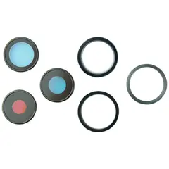 MR1_102031 Скло камери для iphone 13 pro, iphone 13 pro max (комплект 3 шт.) graphite PRC