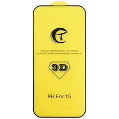 MR1_102058 Захисне скло 9d full glue tempered glass для iphone 15, iphone 16 чорний PRC