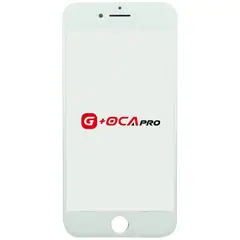 MR1_102150 Скло дисплея для переклеювання oca pro iphone 8, se (2020), (4.7) з рамкою та oca білий OCA PRO