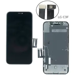 MR1_102159 Дисплей телефона для iphone 11 чорний (rev.c3f) PRC
