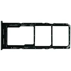 MR1_102366 Тримач sim карти для samsung galaxy a04s sm-a047 чорний PRC