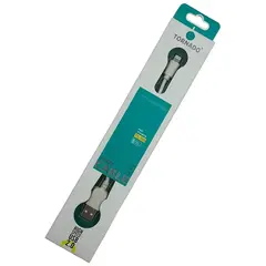 MR1_102621 Кабель usb lightning tornado tc-500 (1 m) білий TORNADO