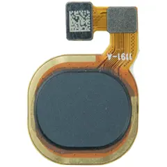 MR1_103157 Шлейф tecno spark 7 чорний (зі сканером відбитку пальця) PRC
