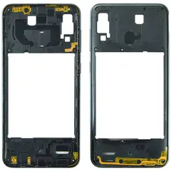 MR1_103209 Середня частина корпусу для samsung galaxy a30 sm-a305 чорний PRC