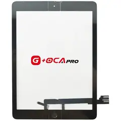MR1_103264 Тачскрін oca pro для ipad pro 9.7 (2016), (a1673, a1674, a1675), з кнопкою, oca чорний OCA PRO