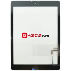 MR1_103265 Тачскрін oca pro для ipad 5 (2017), (a1822, a1823), з кнопкою чорний OCA PRO