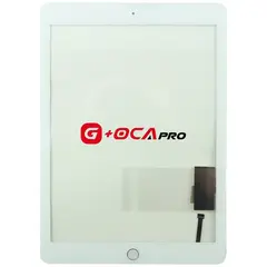 MR1_103266 Тачскрін oca pro для ipad 5 (2017), (a1822, a1823), з кнопкою білий OCA PRO