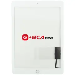 MR1_103267 Тачскрін oca pro для ipad 6 (2018), (a1893, a1954), з кнопкою білий OCA PRO