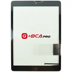 MR1_103271 Тачскрін oca pro для ipad 9 (2021), (a2603, a2602, a2604), з кнопкою чорний OCA PRO