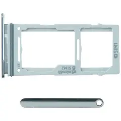 MR1_103297 Тримач sim-карти для samsung galaxy s10e sm-g970f prism білий PRC