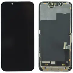 MR1_103312 Дисплей для iphone 13 mini чорний переклей PRC