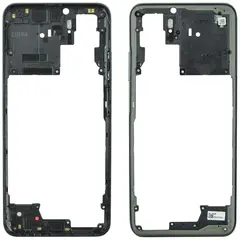 MR1_103738 Середня частина корпусу для redmi note 10, note 10s чорний PRC