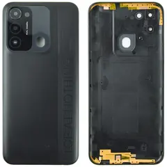 MR1_103743 Задня частина корпусу для tecno spark 8c magnet чорний (з склом камери) PRC