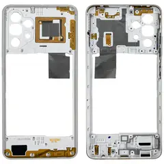 MR1_104045 Середня частина корпусу для samsung galaxy a32 4g sm-a325 білий PRC