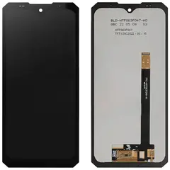 MR1_104308 Дисплей для doogee s89, doogee s89 pro compete чорний PRC
