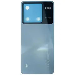 MR1_104405 Задня частина корпусу для xiaomi poco x6 синій PRC