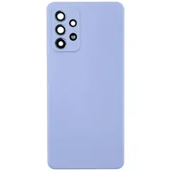 MR1_104426 Задня частина корпусу для samsung galaxy a52 sm-a525, a526, a528 фіолетовий (з склом камери) PRC