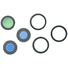 MR1_104480 Скло камери для iphone 15 pro max (комплект 3 шт.) чорний PRC