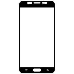MR1_104661 Скло дисплея для переклеювання samsung galaxy j7 (2016) sm-j710 чорний, oca PRC