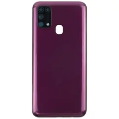 MR1_105172 Задня частина корпусу для samsung galaxy m31 sm-m315 червоний (з склом камери) PRC
