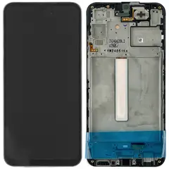MR1_105263 Дисплей samsung galaxy a25 5g sm-a256 (prc), сервісний оригінал з frame чорний SAMSUNG
