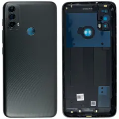 MR1_105286 Задня частина корпусу для motorola moto e40 xt2159 carbon сірий (з склом камери) PRC