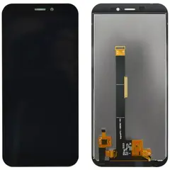 MR1_105496 Дисплей для ulefone armor x8, x8i у зборі чорний, op PRC