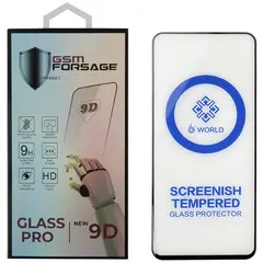 MR1_105547 Захисне скло premium tempered glass для motorola moto g84 чорний PRC