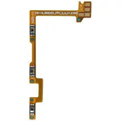 MR1_105679 Шлейф tecno spark 4 кнопка включення, кнопки звуку PRC