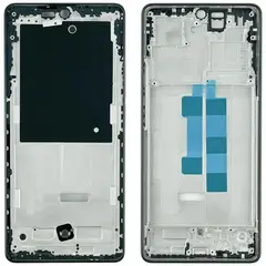 MR1_105765 Рамка дисплея для redmi note 13 pro 4g, redmi note 14s, poco m6 pro 4g чорний PRC