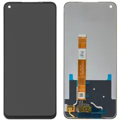 MR1_105873 Дисплей для realme 6 (p/n: 1540396362) у зборі чорний PRC