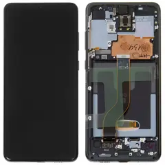 MR1_105897 Дисплей для samsung galaxy s20 plus sm-g985, g986 з frame oled чорний PRC