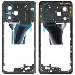 MR1_106003 Середня частина корпусу для redmi note 12 pro 5g чорний PRC