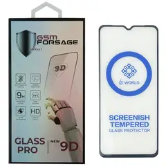 MR1_106397 Захисне скло premium tempered glass для motorola moto e20 чорний PRC