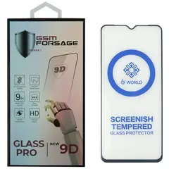 MR1_106398 Захисне скло premium tempered glass для oppo a17, a17k, a57s, a77 4g (6.55) чорний PRC