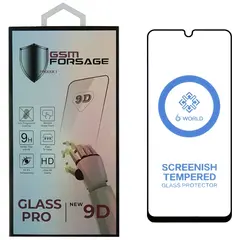 MR1_106399 Захисне скло premium tempered glass для motorola moto g40 fusion, moto g51, moto g60 (6.8) чорний PRC