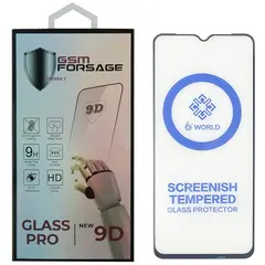 MR1_106406 Захисне скло premium tempered glass для realme c30, c33, c33s, narzo 50i prime чорний PRC