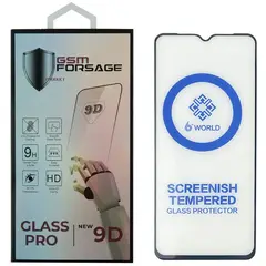 MR1_106410 Захисне скло premium tempered glass для oppo a15, a15s, realme c15, narzo 30a чорний PRC