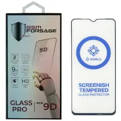 MR1_106412 Захисне скло premium tempered glass для realme c21y, realme c25y чорний PRC