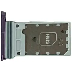 MR1_106458 Тримач sim-карти для samsung galaxy s24 ultra sm-s928b, ds фіолетовий PRC