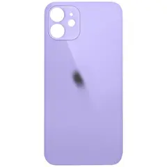 MR1_106511 Задня кришка iphone 12 mini пурпуровий (великий виріз під камеру) PRC