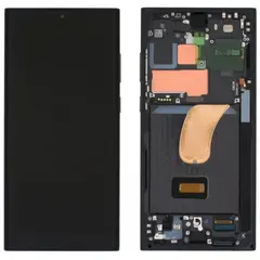 MR1_106642 Дисплей для samsung galaxy s23 ultra sm-s918 oled з frame чорний PRC