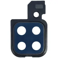MR1_106862 Скло камери для samsung galaxy m32 sm-m325 чорний (з рамкою) PRC